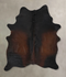 Chocolate X-Large Brazilian Cowhide Rug 7'6