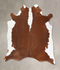 Hereford XX-Large Brazilian Cowhide Rug 7'6