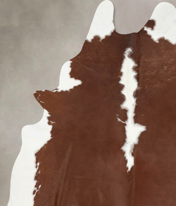 Hereford XX-Large Brazilian Cowhide Rug 9'2"H x 6'9"W #B14111 by Hudson Hides
