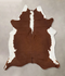 Hereford XX-Large Brazilian Cowhide Rug 8'0