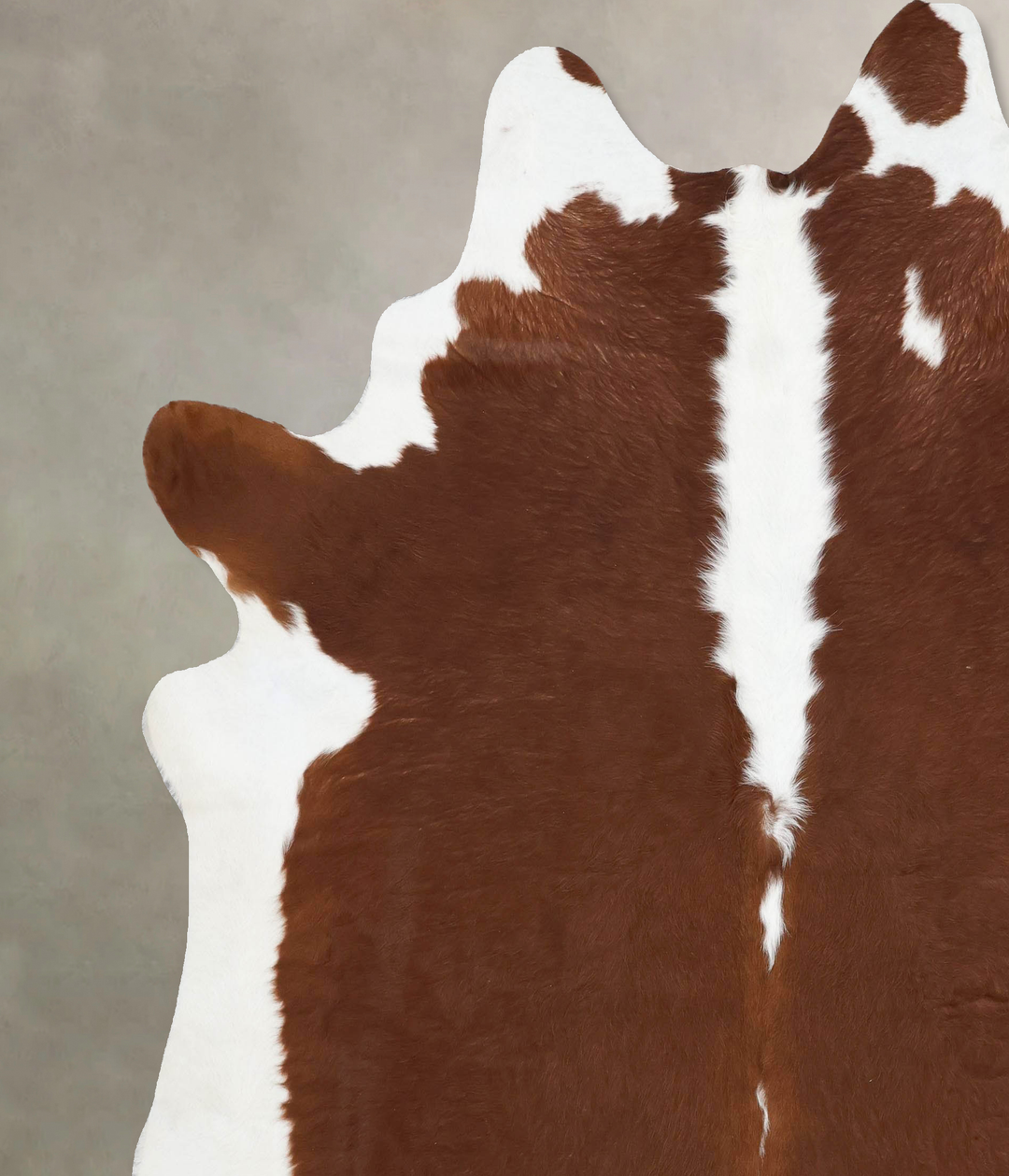 Hereford XX-Large Brazilian Cowhide Rug 8'1"H x 7'5"W #B14116 by Hudso
