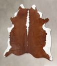 Hereford X-Large Brazilian Cowhide Rug 7'6"H x 6'7"W #B14119 by Hudson Hides