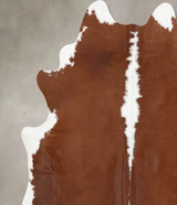 Hereford X-Large Brazilian Cowhide Rug 7'6"H x 6'7"W #B14119 by Hudson Hides