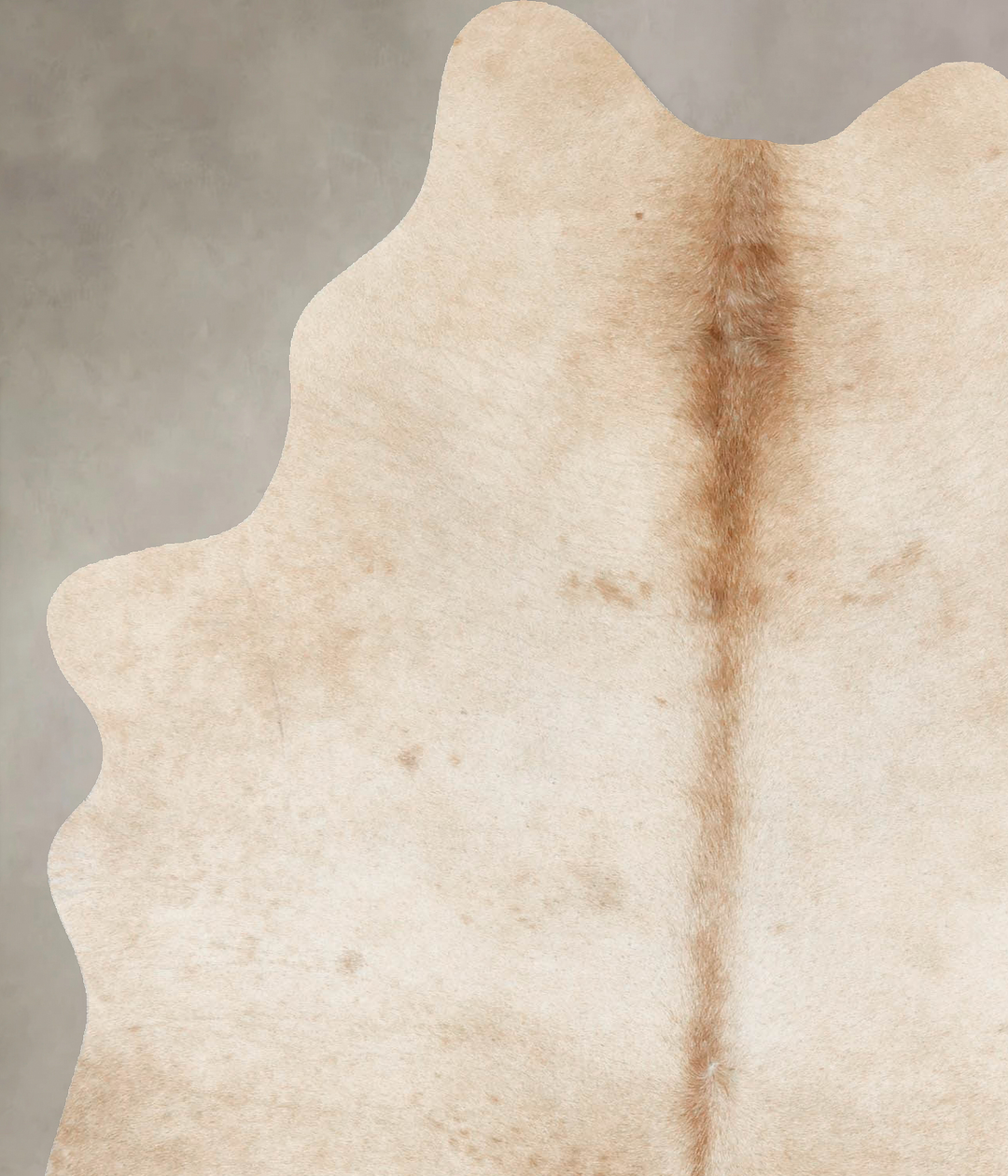 Palomino Large Brazilian Cowhide Rug 6'8"H x 5'0"W #B14129 by Hudson H