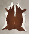 Hereford XX-Large Brazilian Cowhide Rug 8'4