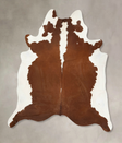 Hereford XX-Large Brazilian Cowhide Rug 8'7"H x 7'2"W #B14149 by Hudson Hides
