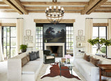 Hereford XX-Large Brazilian Cowhide Rug 8'7"H x 7'2"W #B14149 by Hudson Hides