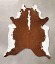 Hereford XX-Large Brazilian Cowhide Rug 8'7"H x 7'4"W #B14151 by Hudson Hides