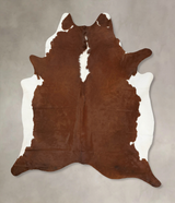 Hereford XX-Large Brazilian Cowhide Rug 9'1"H x 7'7"W #B14166 by Hudson Hides