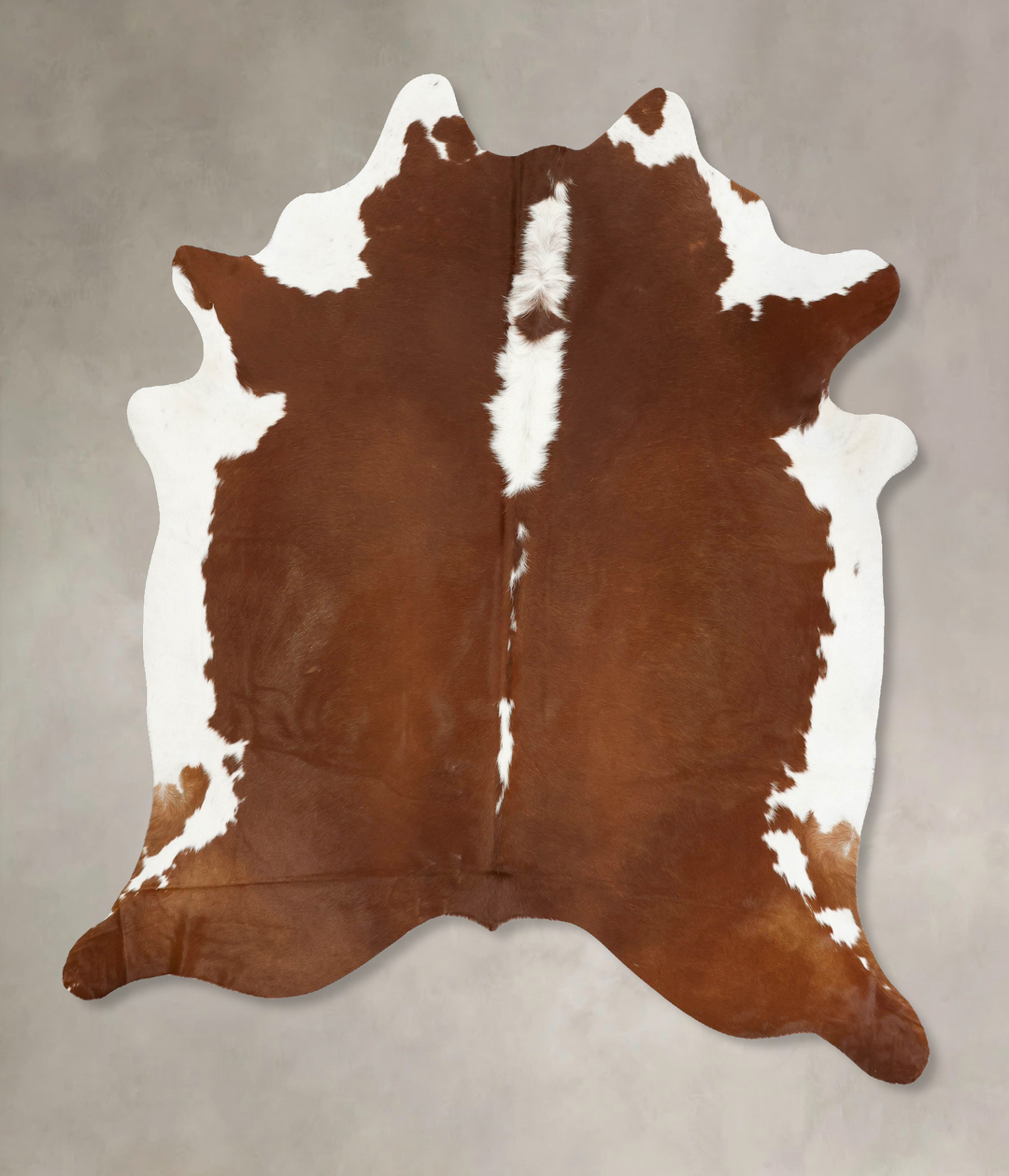 Hereford XX-Large Brazilian Cowhide Rug 8'0"H x 7'0"W #B14167 by Hudso