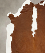 Hereford XX-Large Brazilian Cowhide Rug 8'6"H x 7'3"W #B14169 by Hudson Hides