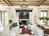 Hereford XX-Large Brazilian Cowhide Rug 8'6"H x 7'3"W #B14169 by Hudson Hides