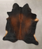 Warm Caramel X-Large Brazilian Cowhide Rug 7'8