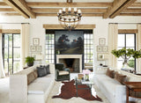 Hereford XX-Large Brazilian Cowhide Rug 8'9"H x 7'1"W #B14182 by Hudson Hides