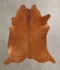 Solid Brown X-Large Brazilian Cowhide Rug 7'1