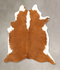 Hereford X-Large Brazilian Cowhide Rug 7'3