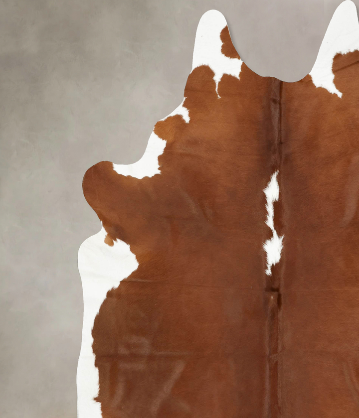 Hereford XX-Large Brazilian Cowhide Rug 9'2"H x 7'5"W #B14199 by Hudson Hides