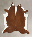 Hereford X-Large Brazilian Cowhide Rug 7'7"H x 6'5"W #B14218 by Hudson Hides