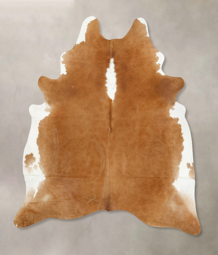 Hereford XX-Large Brazilian Cowhide Rug 8'9"H x 7'2"W #B14219 by Hudson Hides