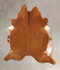 Solid Brown XX-Large Brazilian Cowhide Rug 8'0