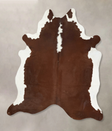 Hereford XX-Large Brazilian Cowhide Rug 7'10"H x 6'10"W #B14237 by Hudson Hides