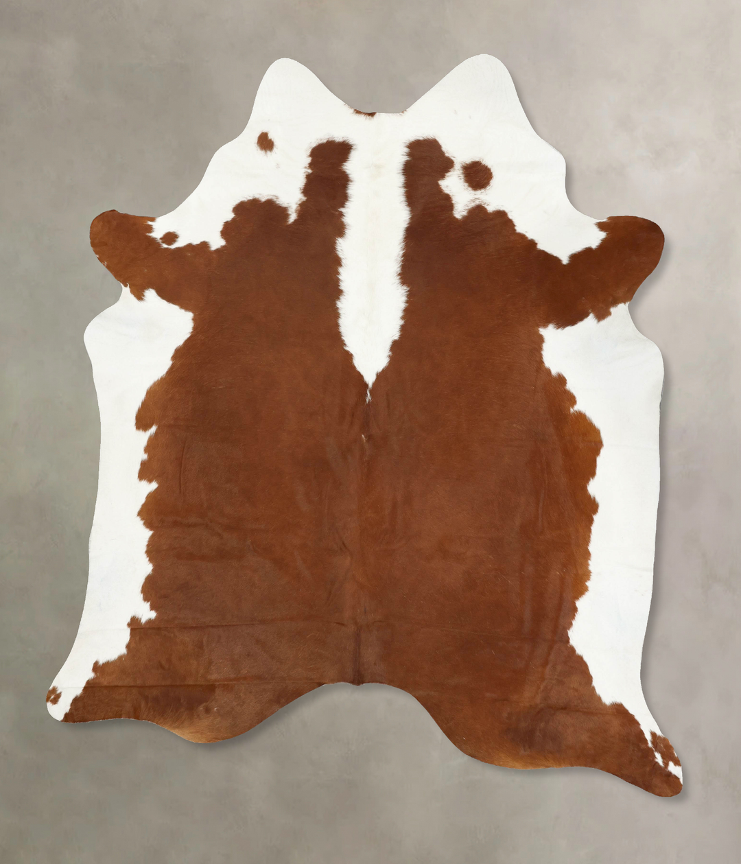 Hereford XX-Large Brazilian Cowhide Rug 8'6"H x 7'0"W #B14238 by Hudso