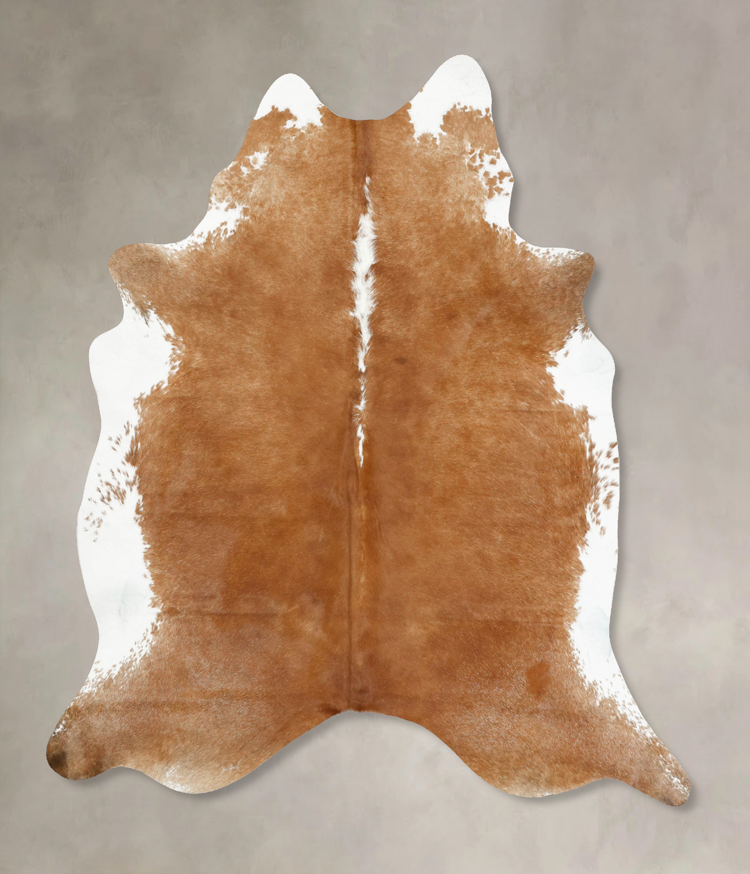 Hereford XX-Large Brazilian Cowhide Rug 7'10"H x 6'7"W #B14247 by Huds