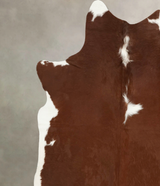 Hereford XX-Large Brazilian Cowhide Rug 7'11"H x 7'3"W #B14249 by Hudson Hides