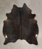Chocolate X-Large Brazilian Cowhide Rug 7'3