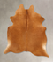 Solid Brown X-Large Brazilian Cowhide Rug 7'3