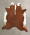 Hereford XX-Large Brazilian Cowhide Rug 7'8