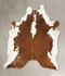 Hereford XX-Large Brazilian Cowhide Rug 8'2