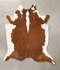 Hereford XX-Large Brazilian Cowhide Rug 8'8