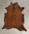 Medium Brindle X-Large Brazilian Cowhide Rug 7'5