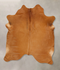 Solid Brown X-Large Brazilian Cowhide Rug 7'0