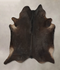 Chocolate XX-Large Brazilian Cowhide Rug 8'7