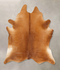 Solid Brown XX-Large Brazilian Cowhide Rug 8'9