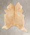 Beige X-Large Brazilian Cowhide Rug 7'8
