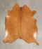Solid Brown X-Large Brazilian Cowhide Rug 6'9