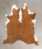 Hereford XX-Large Brazilian Cowhide Rug 8'2