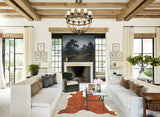 Hereford XX-Large Brazilian Cowhide Rug 8'2"H x 6'8"W #B14310 by Hudson Hides