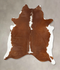 Hereford XX-Large Brazilian Cowhide Rug 7'11