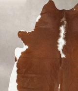 Hereford XX-Large Brazilian Cowhide Rug 7'11"H x 6'7"W #B14311 by Hudson Hides