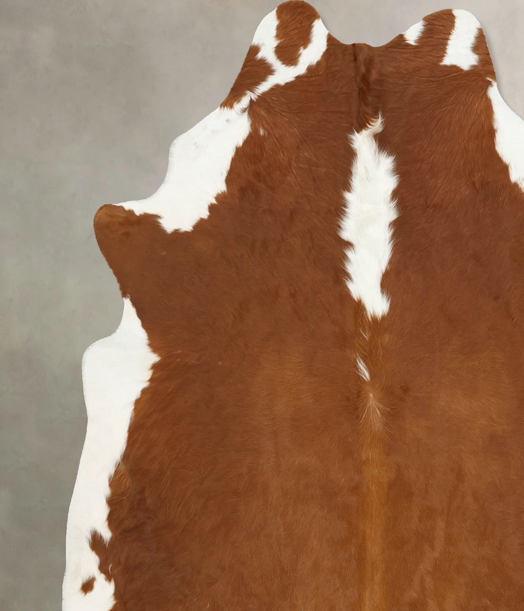 Hereford XX-Large Brazilian Cowhide Rug 8'0"H x 7'0"W #B14313 by Hudso