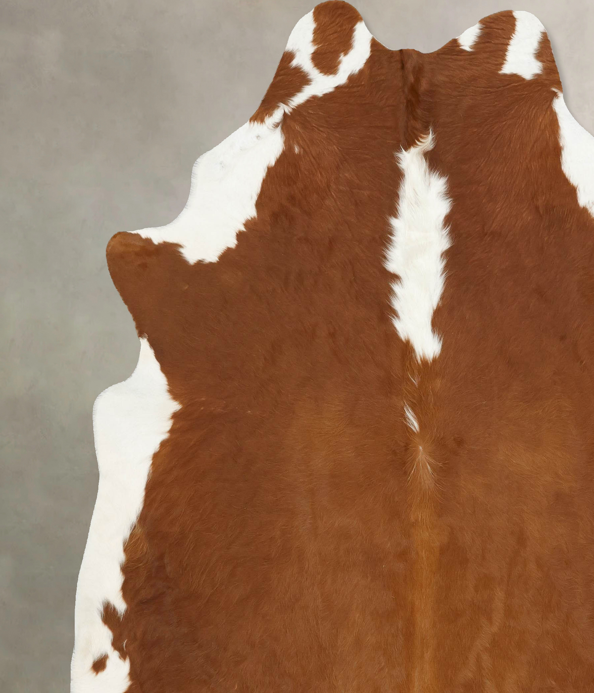 Hereford XX-Large Brazilian Cowhide Rug 8'0"H x 7'0"W #B14313 by Hudson Hides
