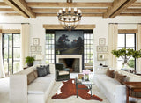 Hereford XX-Large Brazilian Cowhide Rug 8'0"H x 7'0"W #B14313 by Hudson Hides