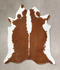 Hereford XX-Large Brazilian Cowhide Rug 8'10