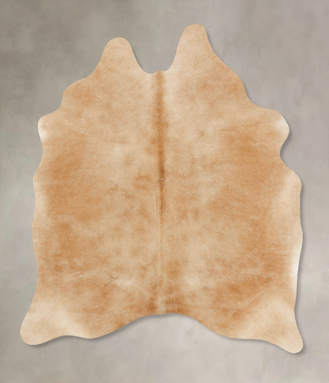 Beige Large Brazilian Cowhide Rug 6'7"H x 5'2"W #B14332 by Hudson Hide