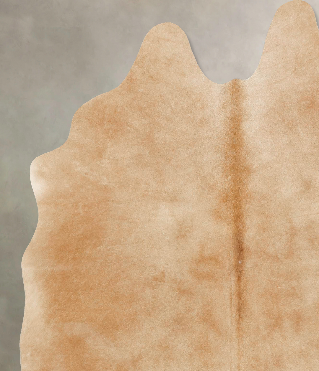 Beige Large Brazilian Cowhide Rug 6'7"H x 5'2"W #B14332 by Hudson Hide