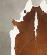 Hereford XX-Large Brazilian Cowhide Rug 8'9"H x 8'0"W #B14338 by Hudson Hides